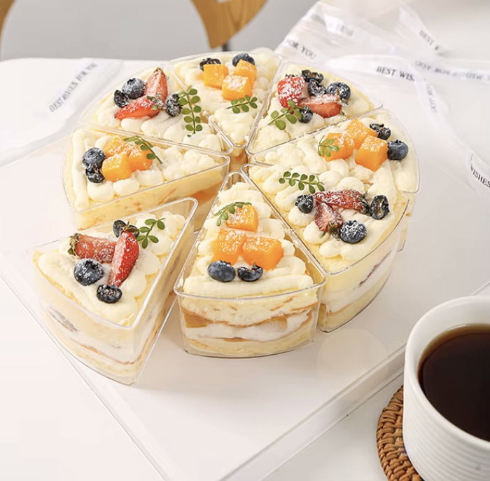 Inde Set 10 Envases Degustación 7 cm x 5.5 cm x 9 cm (24 Unidades)