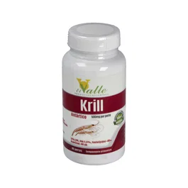 EL VALLE Aceite de Krill 60 Perlas para el Sistema Cardiovascular