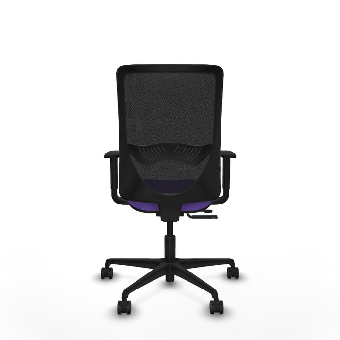 PIQUERAS Y CRESPO Silla de oficina Zulema, mecanismo Sincro/Traslack, Lila/Negro PIQUERAS Y CRESPO Silla de oficina Zulema, mecanismo Sincro/Traslack, Lila/Negro