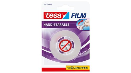 Tesa Tesafilm Cinta Adhesiva Transparente 25 m x 19 mm