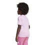 Camiseta de Manga Corta Infantil Adidas Lk Ice Rosa XL