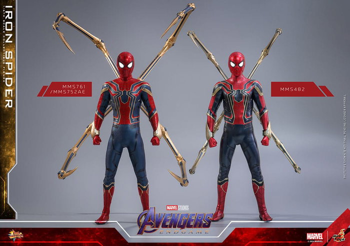 Hot Toys Vengadores: Endgame Movie Masterpiece Iron Spider 28 cm Hot Toys Vengadores: Endgame Movie Masterpiece Iron Spider 28 cm