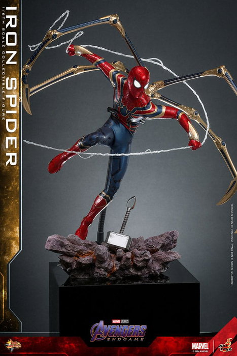 Hot Toys Vengadores: Endgame Movie Masterpiece Iron Spider 28 cm Hot Toys Vengadores: Endgame Movie Masterpiece Iron Spider 28 cm