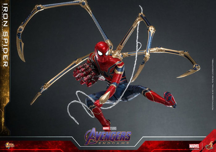 Hot Toys Vengadores: Endgame Movie Masterpiece Iron Spider 28 cm Hot Toys Vengadores: Endgame Movie Masterpiece Iron Spider 28 cm