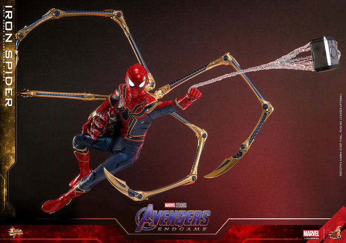 Hot Toys Vengadores: Endgame Movie Masterpiece Iron Spider 28 cm Hot Toys Vengadores: Endgame Movie Masterpiece Iron Spider 28 cm