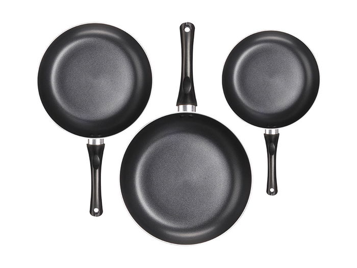 Kinvara Set 3 Sartenes Aluminio Rojo 28x46x15cm (Set de 6)