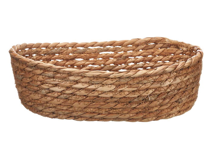 Giftdecor Cesto Ovalado Natural 26 cm (16x26x8 cm) en Fibra Natural de Totora (Set de 24) Giftdecor Cesto Ovalado Natural 26 cm (16x26x8 cm) en Fibra Natural de Totora (Set de 24)