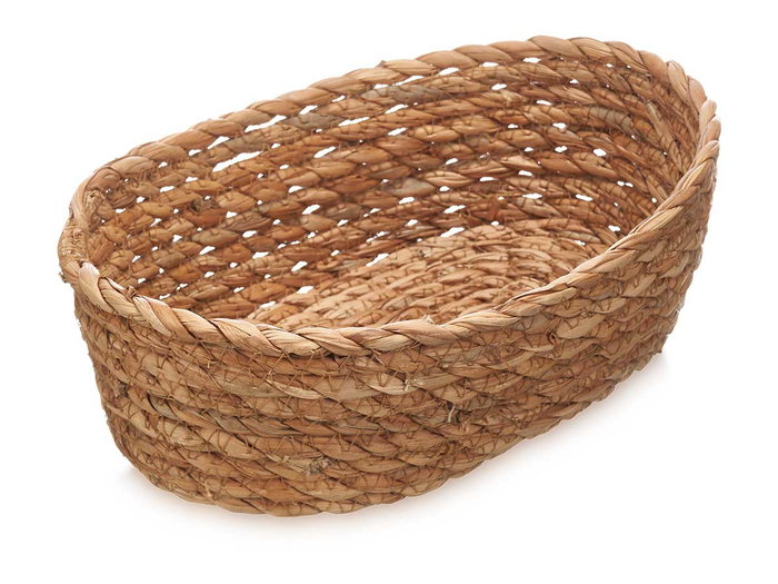 Giftdecor Cesto Ovalado Natural 26 cm (16x26x8 cm) en Fibra Natural de Totora (Set de 24) Giftdecor Cesto Ovalado Natural 26 cm (16x26x8 cm) en Fibra Natural de Totora (Set de 24)