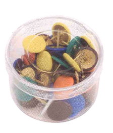 Chinchetas Nº2 Colores Cajita 50 Und.