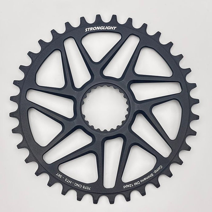 Stronglight Plato MTB 36 Dientes Direct Mount Aluminio 7075 Gris Compatible Shimano XTR FC-M9100 1x12 Stronglight Plato MTB 36 Dientes Direct Mount Aluminio 7075 Gris Compatible Shimano XTR FC-M9100 1x12