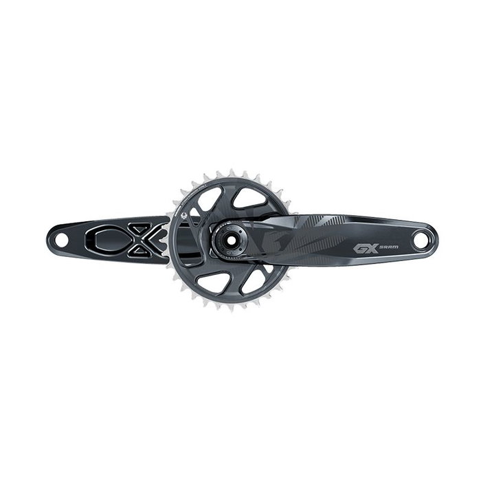 SRAM GX EAGLE LUNAR Bielas 165 mm 32D Aluminio Gris lunar SRAM GX EAGLE LUNAR Bielas 165 mm 32D Aluminio Gris lunar