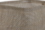 DKD Home Decor Cesta Textilene Beige 23 x 18 x 12 cm Set de 3 Piezas