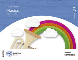 VORAMAR QUADERN MÚSICA 5E.PRIMARIA. NOU ACORDS. VALENCIA 2022