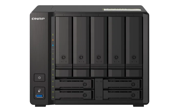 QNAP TS-H973AX NAS Torre Ryzen Embedded V1500B 32 GB DDR4 0 TB Sin discos QuTS hero Negro QNAP TS-H973AX NAS Torre Ryzen Embedded V1500B 32 GB DDR4 0 TB Sin discos QuTS hero Negro