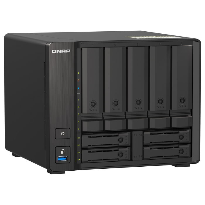 Qnap TS-H973AX-32G Servidor NAS 32GB RAM 9 Bahías Torre Negro