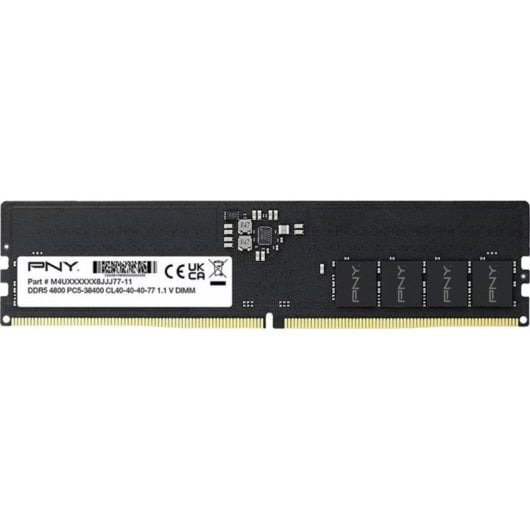 PNY Memoria RAM DDR5 8GB 5600MHz UDIMM MD8GSD55600-SB