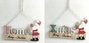 DKD Home Decor Decoración Colgante MDF y Cuerda Multicolor Surtido de 2