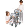 Decuevas Silla Gemelar Plegable City Multiposición para Muñecas de hasta 52 cm