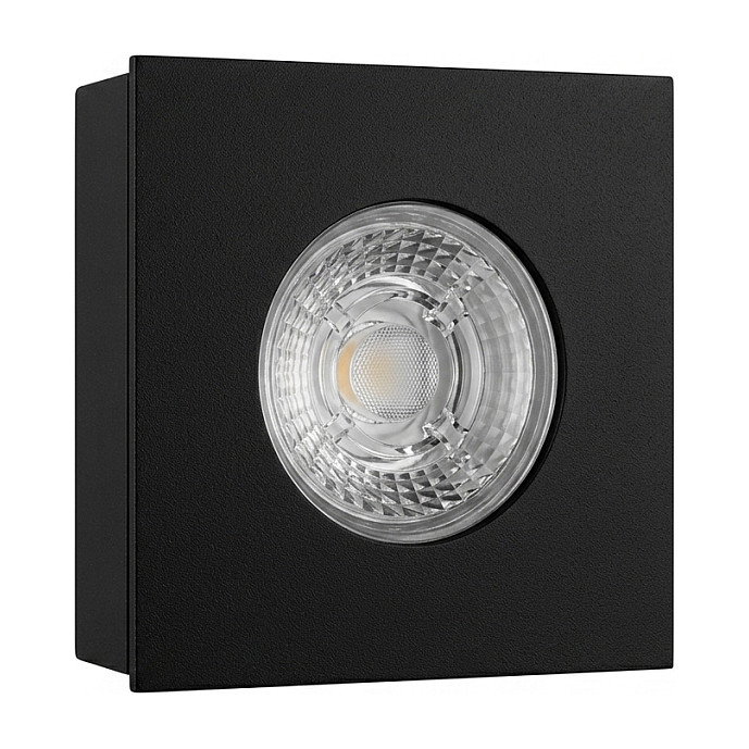 Synergy21 Helios LED Deckeneinbauspot cuadrado negro con marco de superficie Synergy21 Helios LED Deckeneinbauspot cuadrado negro con marco de superficie