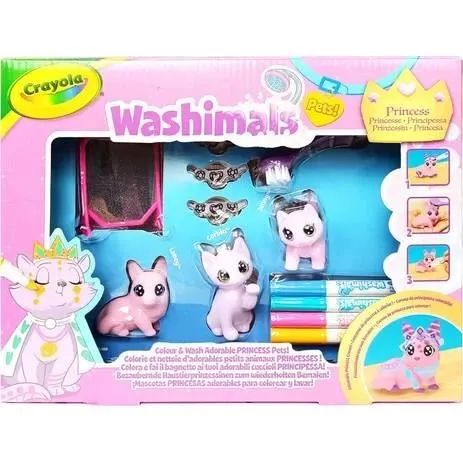 Crayola CRA0071662075194 Washimals Pastel Princess Pets Niños 3 años Crayola CRA0071662075194 Washimals Pastel Princess Pets Niños 3 años