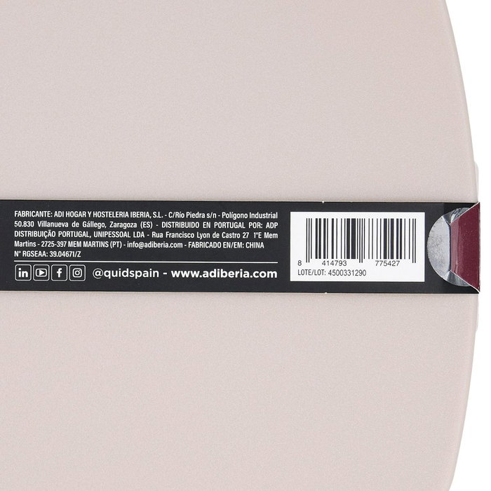Quid Set de 3 Tablas de Corte Scarlet Beige de Diferentes Tamaños Quid Set de 3 Tablas de Corte Scarlet Beige de Diferentes Tamaños