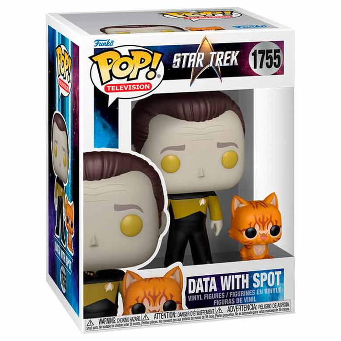 Funko Star Trek Figura POP! & Buddy Data con Spot 9 cm Funko Star Trek Figura POP! & Buddy Data con Spot 9 cm