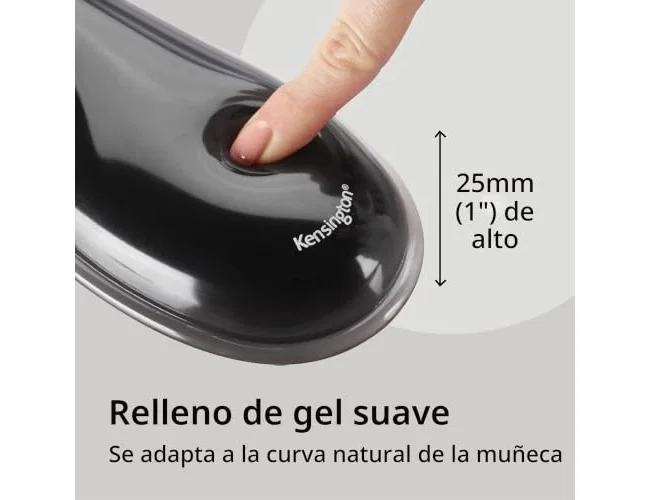 Kensington Alfombrilla Duo Gel para Ratón con Reposamuñecas Gris claro/oscuro Kensington Alfombrilla Duo Gel para Ratón con Reposamuñecas Gris claro/oscuro