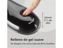 Kensington Alfombrilla Duo Gel para Ratón con Reposamuñecas Gris claro/oscuro