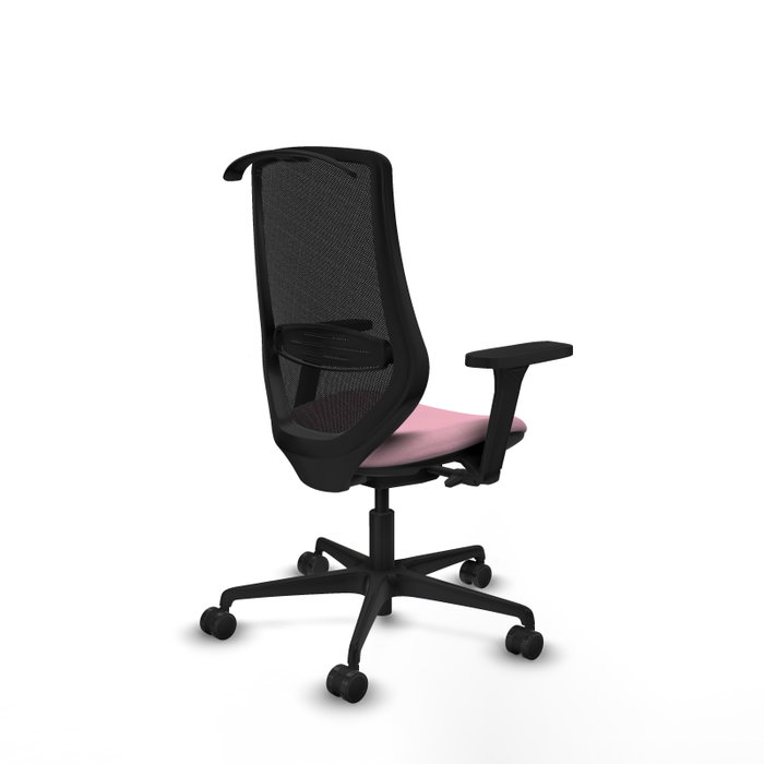 PIQUERAS Y CRESPO Silla de oficina Mardos con mecanismo Sincro/Traslack Rosa y Negro PIQUERAS Y CRESPO Silla de oficina Mardos con mecanismo Sincro/Traslack Rosa y Negro