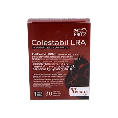 Herbora Colestabil LRA Advanced Formula 30 cápsulas vegetales
