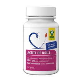 Raab Aceite de Krill Forte 50 cápsulas