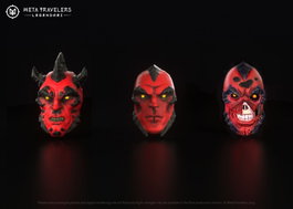 Legendari Accesorios Nibiru Villains Head Pack