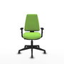 PIQUERAS Y CRESPO Silla de oficina Elche color Pistacho con mecanismos Contacto permanente básico