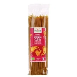 PRIMEAL Espagueti de Trigo Quinoa Curry 500Gr Bio