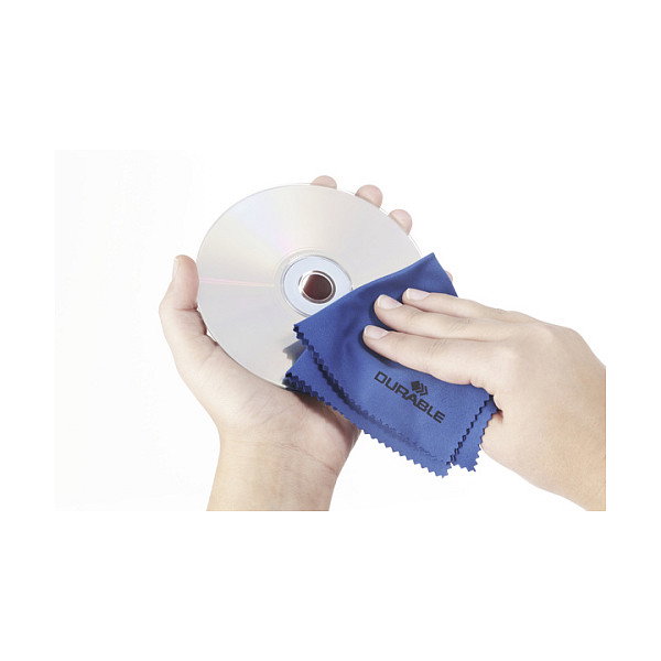 Durable TECHCLEAN Paño de microfibra 200x200 mm Azul