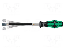 WERA Mango de destornillador con soporte C6,3mm y 1/4 de pulgada