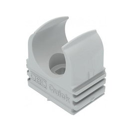 OBO Bettermann Abrazadera rápida M16 Quick-Schelle gris claro RAL7035
