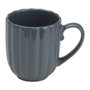 Day Mug 380 ml - Taza de Gres con Relieve y Asa, Capacidad 380 ml, Apto Lavavajillas, Colores Surtidos (Beige, Gris)