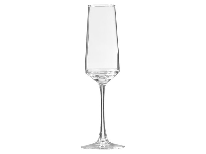 Vivalto Copa Cava 220 ml Vidrio Transparente 7.5 x 24.5 x 7.5 cm (Set de 24)