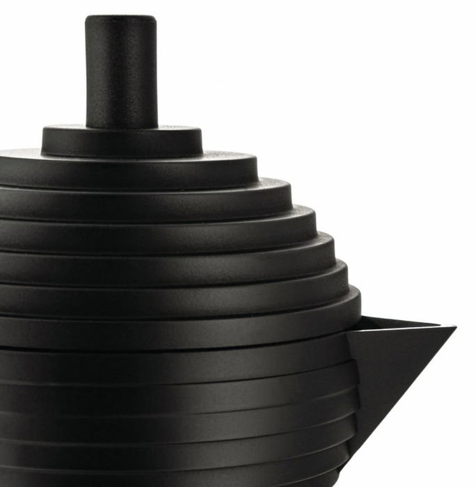 Alessi MDL02/1 BB Pulcina Cafetera Negra 1 Taza 100 Values Collection