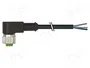 MURRELEKTRONIK Cable para sensores M12 hembra angular 10m