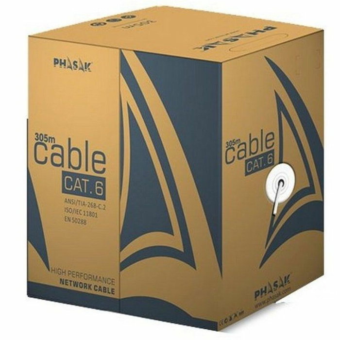 Phasak Bobina de Cable Cat.6 FTP LSZH Gris 305m PHR 6312 Phasak Bobina de Cable Cat.6 FTP LSZH Gris 305m PHR 6312