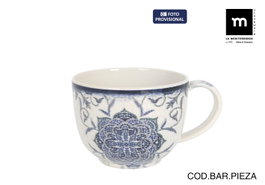 La Mediterranea Taza Jumbo Rosetta 475cl (Pack de 12) trays