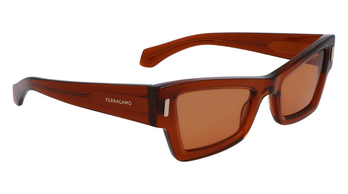 Ferragamo SF2006S-232 para Mujer con Cristales Marrones
