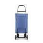 Rolser Carro de la Compra Jean Tweed 4 Ruedas Azul 43L