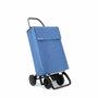 Rolser Carro de la Compra Jean Tweed 4 Ruedas Azul 43L