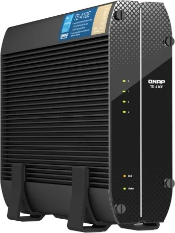 QNAP TS-410E-8G NAS Torre 4 Bahías Negro QNAP TS-410E-8G NAS Torre 4 Bahías Negro