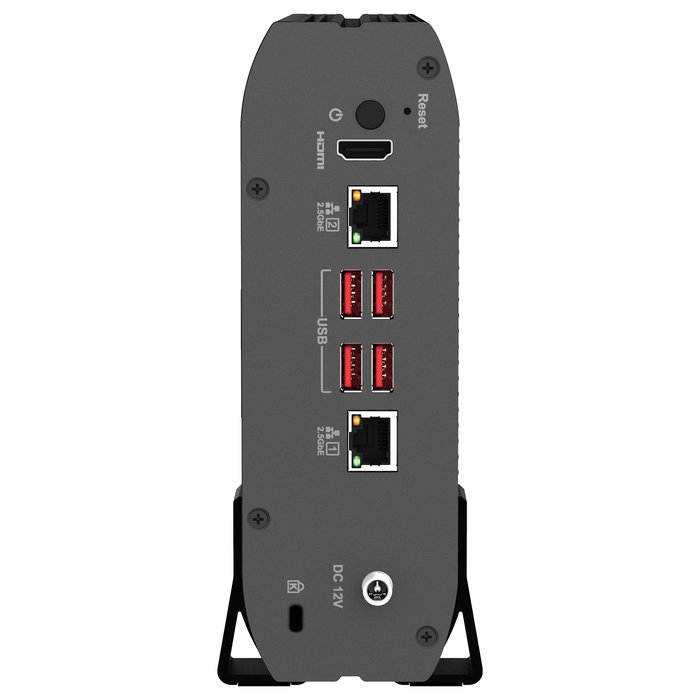 QNAP TS-410E-8G NAS 4-Bay Torre, Intel Celeron J6412 Quad-Core 2.6 GHz, 8 GB RAM, 4 Bahías SATA III 2.5", QTS 5.0.1, RAID 0/1/5/6/10/JBOD