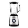 Taurus MAGNUM 1500 Batidora de vaso 1500 W, jarra de cristal de 1.5 L, 4 cuchillas acero inoxidable, pica hielo, 2 velocidades + turbo, color negro