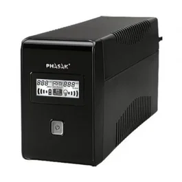 Phasak PH 9485 SAI Interactivo 850 VA LCD 2 Salidas Formato Torre